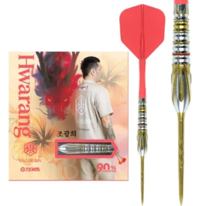 Caliburn Players Darts – Steel Tip – 90% Tungsten – Hwarang