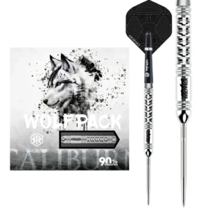Caliburn Wolfpack Darts – Steel Tip – 90% Tungsten – W1 23g