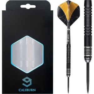 Caliburn Matrix I Darts – Steel Tip – 90% – C1 – Black 23g