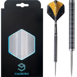 Caliburn Stallion Darts – Steel Tip – 90% – S3 – Black 23g