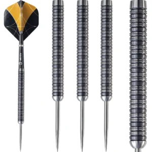 Caliburn Stallion Darts – Steel Tip – 90% – S3 – Black 23g