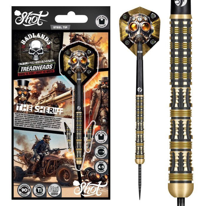 Shot Badlands The Sheriff 90% - Dartpijlen 25g