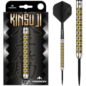 Mission Kinsuji Darts – Steel Tip – 95% Tungsten 26g